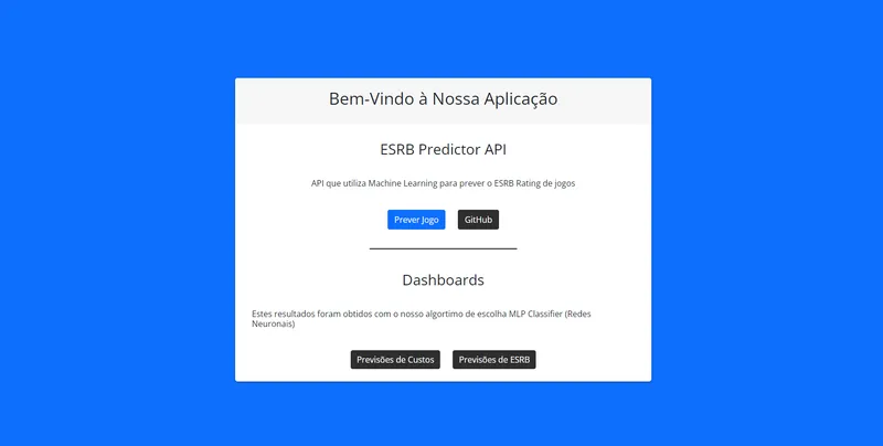 ESRB Predictor — cover