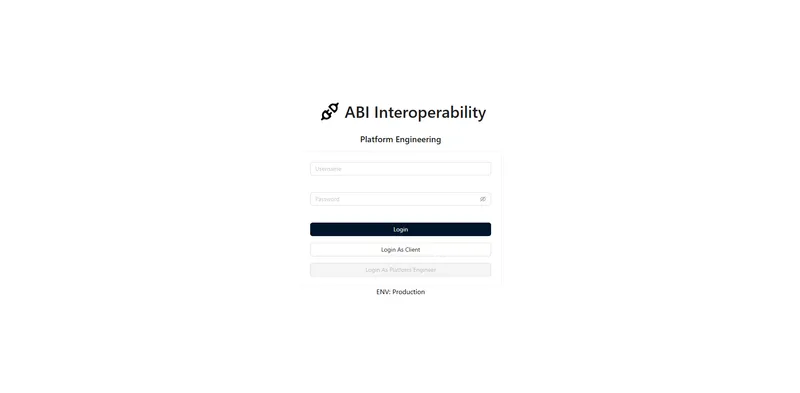 ABI Interoperability System (Master's Thesis) — cover
