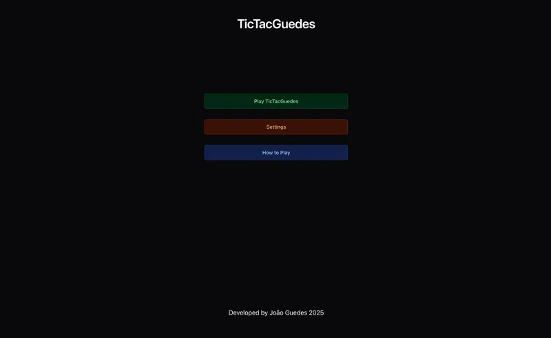 Main Menu Image