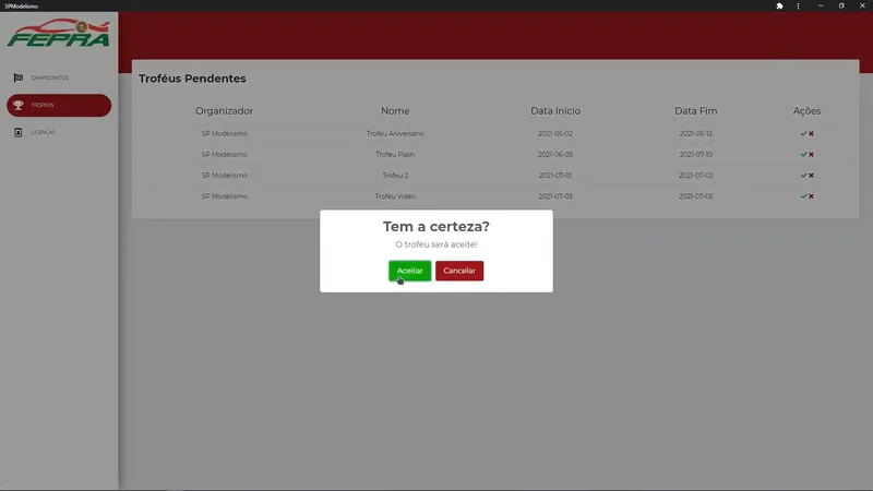 Race Approval Image