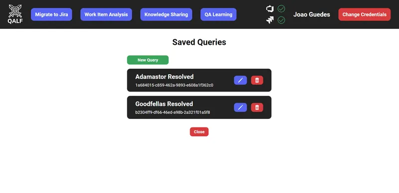 Saved Queries
